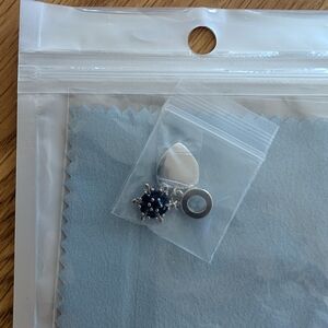 Snowflake And Heart Charm